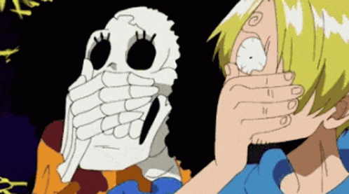 One Piece Nose Bleeding GIF