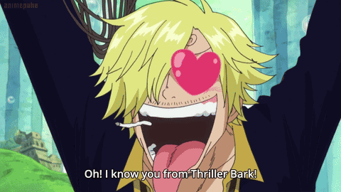One Piece Sanji And Perona GIF