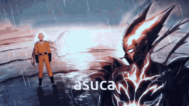 One Punch Man Garou GIF