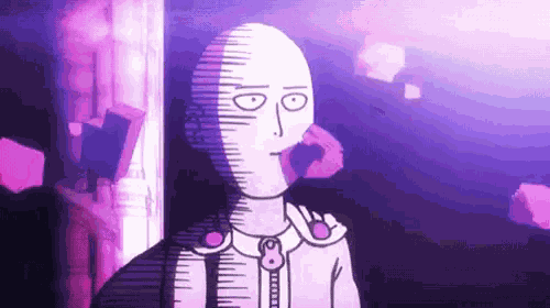 One Punch Man Saitama GIF