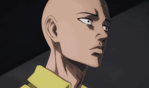 One Punch Man Saitama GIF