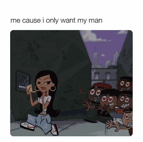 One-sided Crush Poc Girl Meme