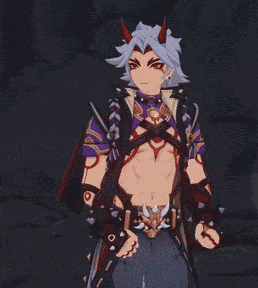 Oni Arataki Itto GIF