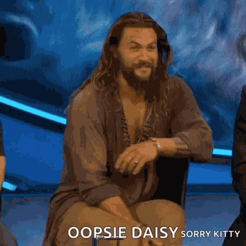 Oops Aquaman GIF