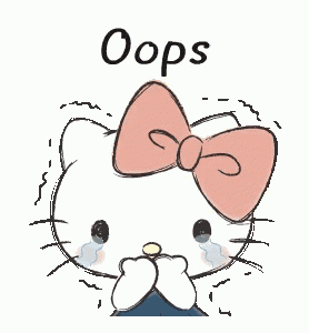 Oops GIF