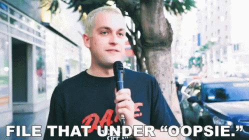 Oopsie Fail GIF