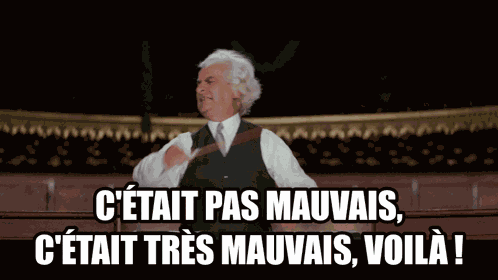 Opéra C'était Très Mauvais GIF