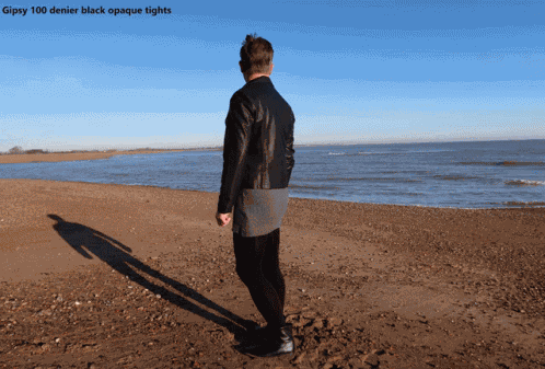 Opaque Tights Seaside GIF