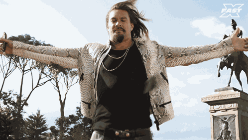 Open Arms Villain GIF