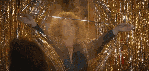 Open Curtains Grand Entrance GIF