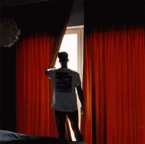 Opening The Curtain Armia GIF
