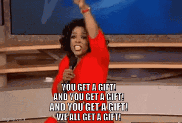 Oprah Gift GIF