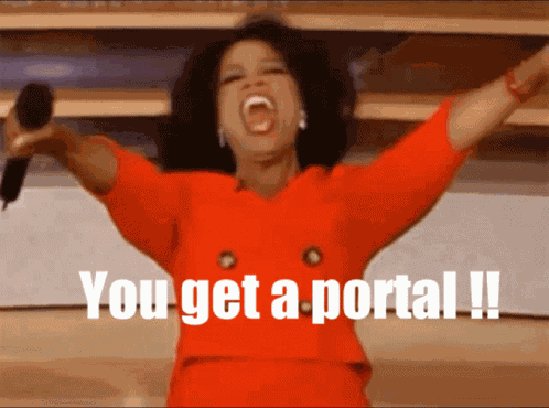 Oprah Portal GIF