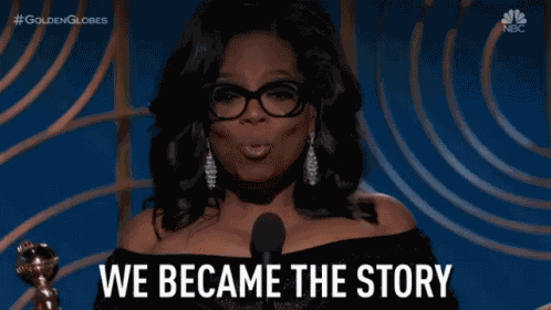 Oprah Winfrey We Became The Story GIF
