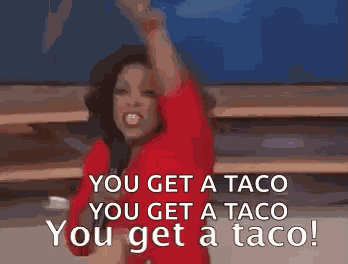 Oprah Winfrey You Get A Taco GIF