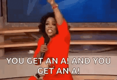Oprah Winfrey You Get An A GIF
