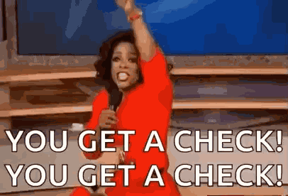 Oprahwinfrey Yougetacheck GIF