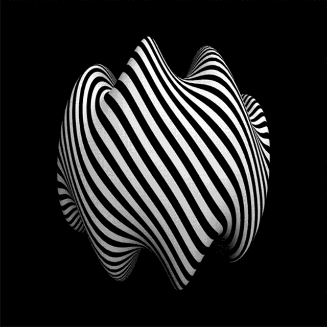 Optical Illusions Wavy GIF