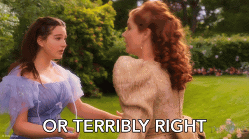 Or Terribly Right Giselle GIF