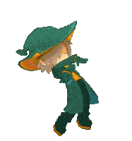 Orange Justice Dance Sticker