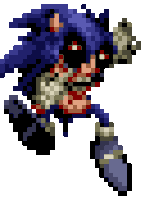 Ordinary Sonic Fangame Sonic Exe Sticker