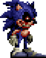 Ordinary Sonic Fangame Sonic Exe Sticker