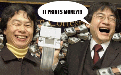 Original Nintendo Ds It Prints Money GIF