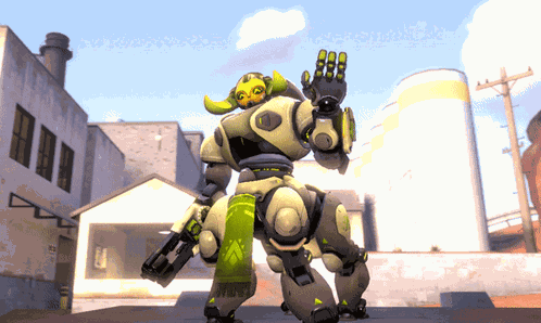 Orisa Overwatch GIF
