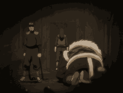 Orochimaru Hiruzen GIF