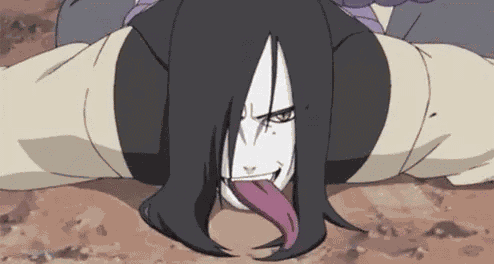 Orochimaru Tongue GIF