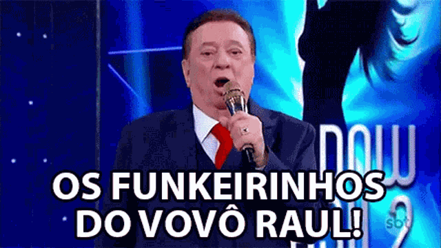 Os Funkeirinhos Do Vovo Raul Apresentador GIF