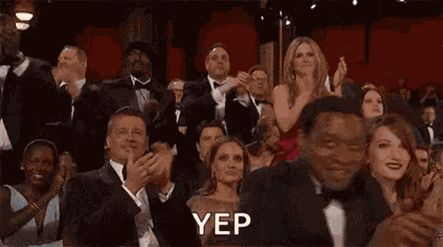 Oscars Standing Ovation GIF
