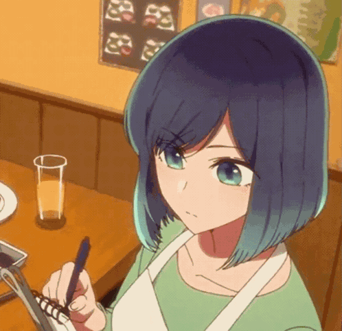 Oshinoko Take Notes GIF