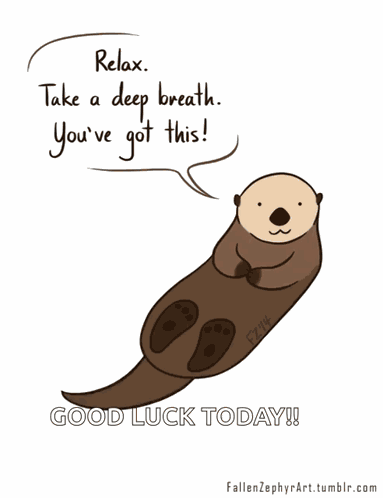 Otter Relax GIF