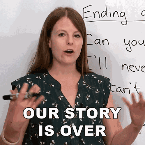 Our Story Is Over Emma GIF