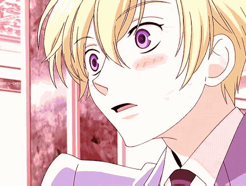 Ouran High School Host Club Blush GIF