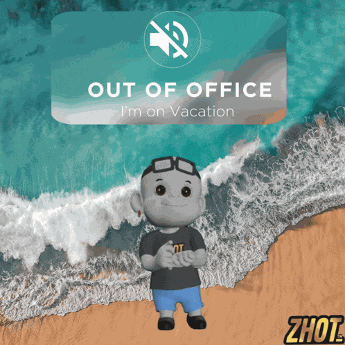 Out Of Office On Vacation GIF