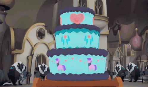 Out Of The Cake! GIF