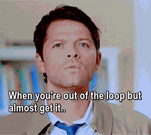 Out Of The Loop Misha Collins GIF