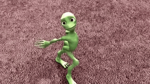 Out Of This World Alien Dance GIF