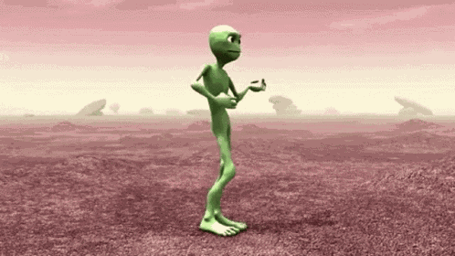 Out Of This World Alien Dance GIF