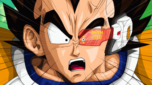 Over 9000 Dragon Ball GIF