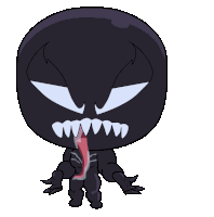 Over It Venom Sticker