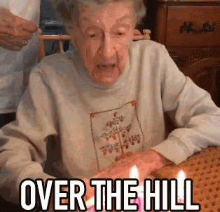 Over The Hill Grandma GIF