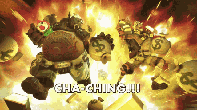 Over Watch Junkrat GIF