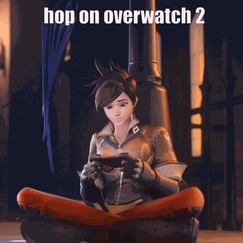 Overwatch Hop On Overwatch GIF