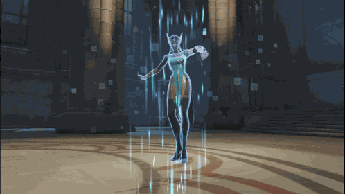 Overwatch Symmetra GIF