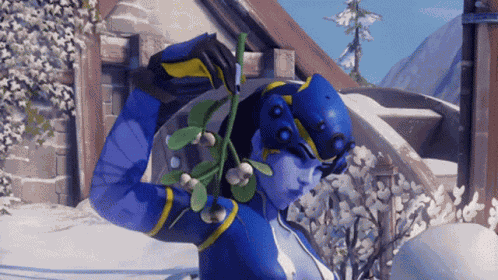 Overwatch Widow Hit GIF