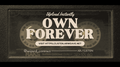 Own Forever Decentralized Music GIF