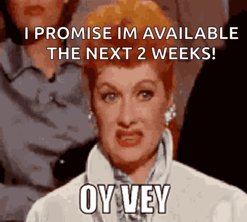 Oy Vey Lucille Ball GIF